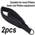 2pc Pilates double loop straps for foot reformer fitness equipment