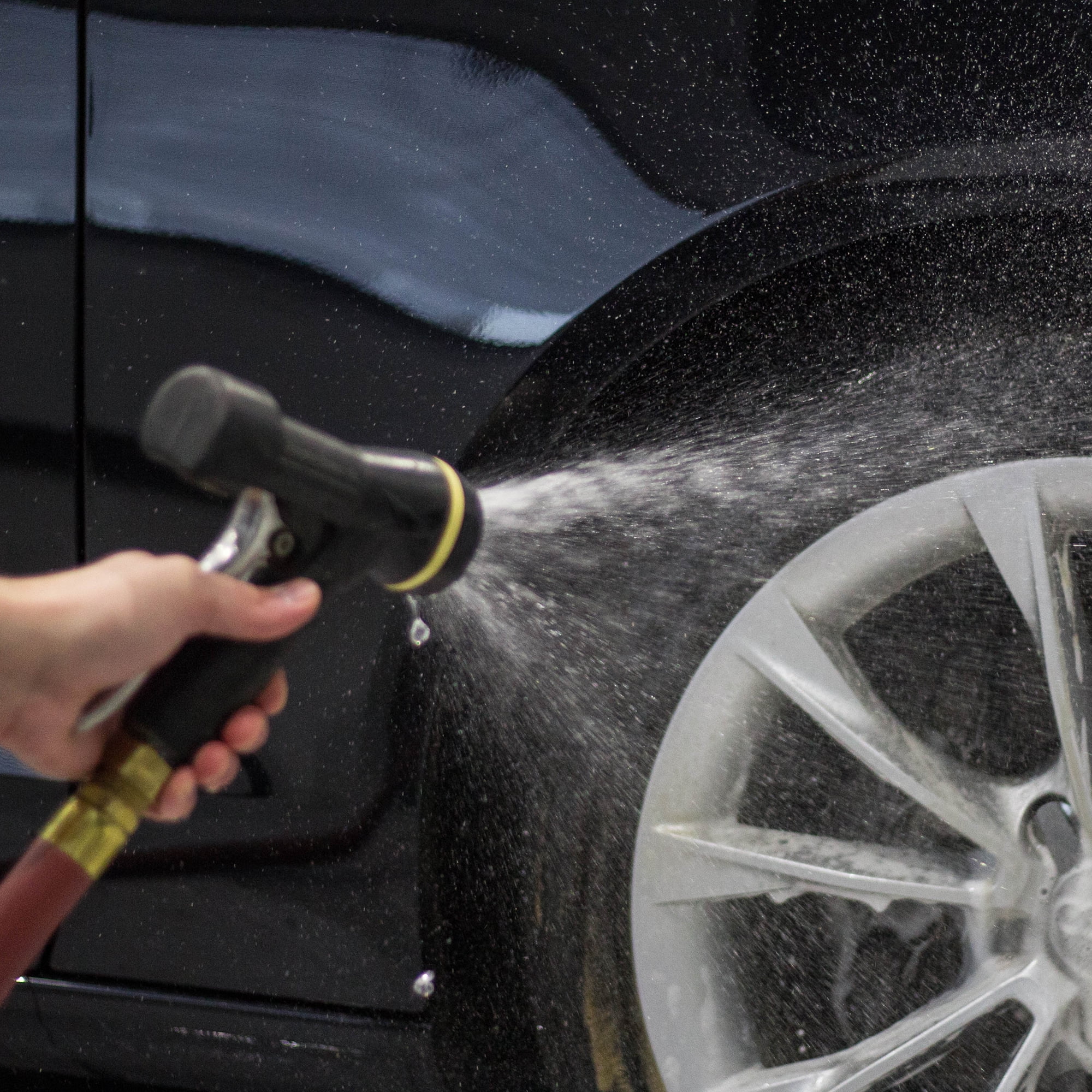 Turtle Wax 50806 Wet n' Black Tire Foam Spray, 18 oz