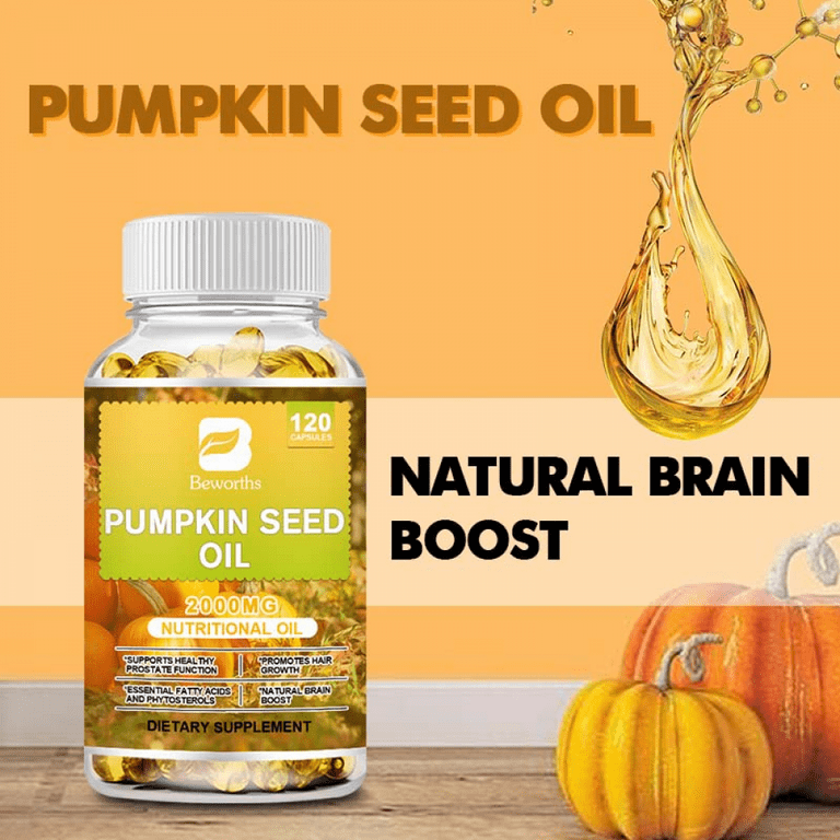 Pumpkin Seed Oil Capsules- Pumpkin Seed Oil Supplement for