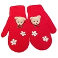 thumbnail image 3 of Guantes con forma de elementos de dibujos animados, guantes de dedo completo, guantes de montar para el frío invierno, regalo de alce, 3 of 5