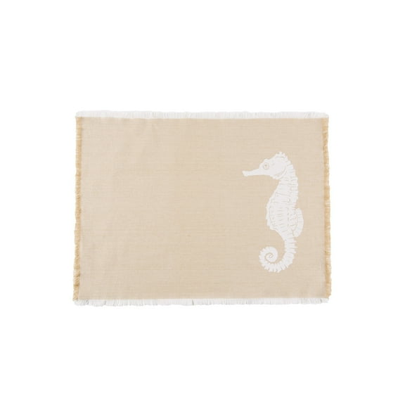 Seahorse Single Placemat, 13" x 19"
