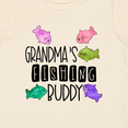 thumbnail image 4 of Inktastic Grandma's Fishing Buddy with Colorful Fish Boys or Girls Baby T-Shirt, 4 of 5