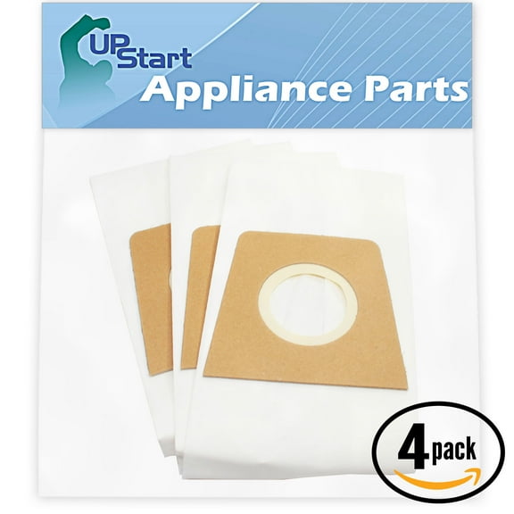 12 Replacement Dirt Devil M085600 Vacuum Bags - Compatible Dirt Devil 3920047001, 3920048001, Type U Vacuum Bags (4 Pack - 3 Vacuum Bags per Pack)