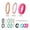 #5, variant on Silicone Wedding Ring for Women: 15 Pack 3mm Width Breathable Air Grooves Silicone Rubber Wedding Engagement Bands New Year Valentine's Day Gift, Size 4
