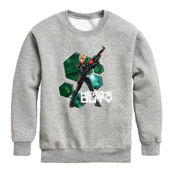 Disney Wreck It Ralph - Sergeant Tammy Hero's Duty - Toddler & Youth Crewneck Fleece Sweatshirt
