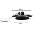 thumbnail image 3 of 2pc Sink Stopper Chrome And Rubber Bath Stopper Great Universal Replacement, 3 of 5