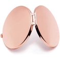 thumbnail image 4 of Round makeup mirror retro folding mirror professional double-sided, 4 of 5