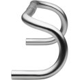 thumbnail image 2 of Nitto Noodle 177 Drop Handlebar - Aluminum, 26mm, 42cm, Silver, 2 of 2