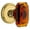 Gold, variant on Grandeur 828437 Georgetown Solid Brass Privacy Set - Brass