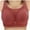 Red, variant on Darzheoy Sports Bras for Women Plus Size Wire Free Comfortable Push Up Hollow Out Bra Underwear Bras 36/80BC