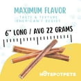 thumbnail image 3 of HotSpot Pets All Natural Bully Sticks, 6 Inch - 30 Pack, Long Lasting Dog Chews, 100% Beef Treat, 3 of 8