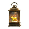 thumbnail image 1 of Xihbxyly Farol de Aceite Navideño, Luz Led Decorativa, Diseño a Pilas, Decoración Festiva, Multifuncional, Ideal para Mesas o Estantes, Efecto de Iluminación Cálida, 13,5 Cm X 7 Cm., 1 of 7