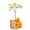 B, variant on wutoase Small Faux Crystal Tree, Mini Money Tree with Cartoon Animal Pot, Handmade Copper Wire Feng Shui Ornament for Home Office Desk Decor
