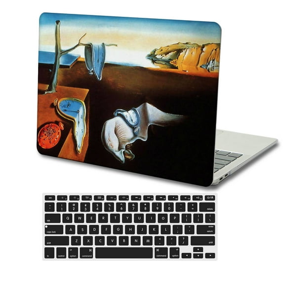 KSK KAISHEK Hard Shell Case Only for 2021 2022 2023 Released MacBook Pro 14 inchs with XDR Display Type C + Black Keyboard Cover Model: A2779/A2442 Landscape A 47