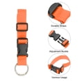 thumbnail image 4 of Correas de Conector de Equipaje 1x6.3" Cinturón de Viaje Agarre Añadir una Correa con Hebilla de Anillo, Naranja 4 Paquete, 4 of 6