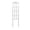 Black, variant on 2PCSMetal GardenTrellis for ClimbingPlants,Trellisfor PottedPlants,Garden TrellisPlant Support Wire Lattice Panel Stakes Fence Metal Flower Vine Climber Support for Indoor Pots Vegetables Flowers