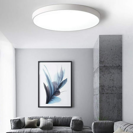 Dimmable Led Ceiling Light 30W Round Flat LED Ceiling Lighting,3000 ...