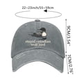 thumbnail image 3 of Gorra de Béisbol con Diseño de Pájaros Lobo para Hombre y Mujer, 3 of 6