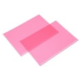 thumbnail image 1 of Couverture De Reliure En Papier 50pcs B5 26 Trous Couverture En Papier Givré Translucide étanche Enroulable PP Couverture De Reliure De Page Pour Rapports Présentations Fichier Document(Rosé), 1 of 8