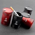 thumbnail image 3 of Ashtrays For SAAB 9-3 93 9-5 9 3 9000 9 5 Personalized oil drum car ashtray multifunctional metal stainless steel ashtray car accessories, 3 of 5