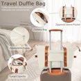 thumbnail image 3 of CQSXDA Lightweight ABS Hardshell Luggage Set 3-Piece, 20 Inch Carry-On Suitcase with TSA Lock Spinner Wheels for Travelers, Copper, 3 of 16
