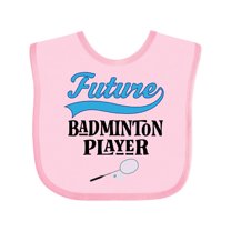 Inktastic Future Badminton Player Sports Boys or Girls Baby Bib