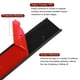 thumbnail image 3 of Banda de borde de chapa flexible autoadhesiva en forma de U de TPE de 22 mm x 3000 mm color negro, 3 of 7