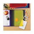 thumbnail image 4 of Self-Adhesive Poly Zip Pouch, 6 x 11.25, Assorted Colors, 5/Pack | Bundle of 10 Packs, 4 of 5
