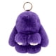 thumbnail image 1 of Rabbits Fur PomPom Bunny Key Chain Cute Cartoon Plush Keychain Pendant for Kids Teens Adults, 1 of 5