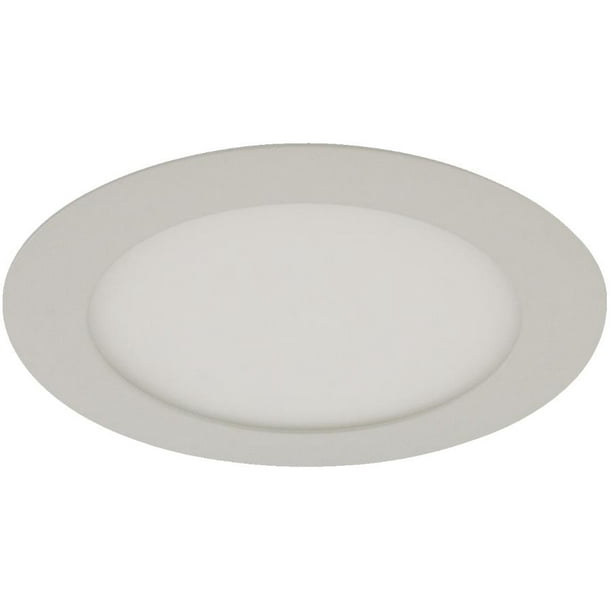 6" Blanc 12W Slim 3000K Dimmable LED Luminaire