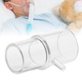 thumbnail image 2 of Conector de generador de oxígeno conector de manguera de válvula profesional portátil inofensivo de PVC respetuoso con el medio ambiente para protector facial ANGGREK Otros, 2 of 8