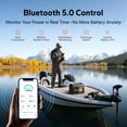 thumbnail image 5 of LiTime 24V 100Ah Group 31 Bluetooth Lithium Battery for Trolling Motors - Mini Size, 6000+ Deep Cycles, Low-temp Cutoff Protection, 5 of 9