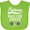 Apple Green, variant on Inktastic Future Race Car Driver Racing Boys Baby Bib