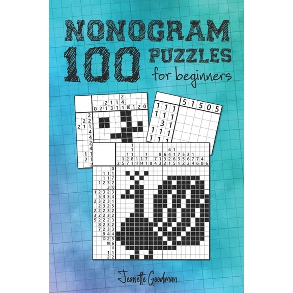Pre-Owned 100 Nonogram Puzzles for Beginners (Paperback) 1695476980 9781695476981