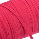thumbnail image 4 of Plano Elástico Banda para Coser 1/8"(3mm)x109 Yardas Claro Roja Trenzado Estiramiento Correa Cordón Rollo para Pelucas Artesanías Bricolaje, 4 of 5