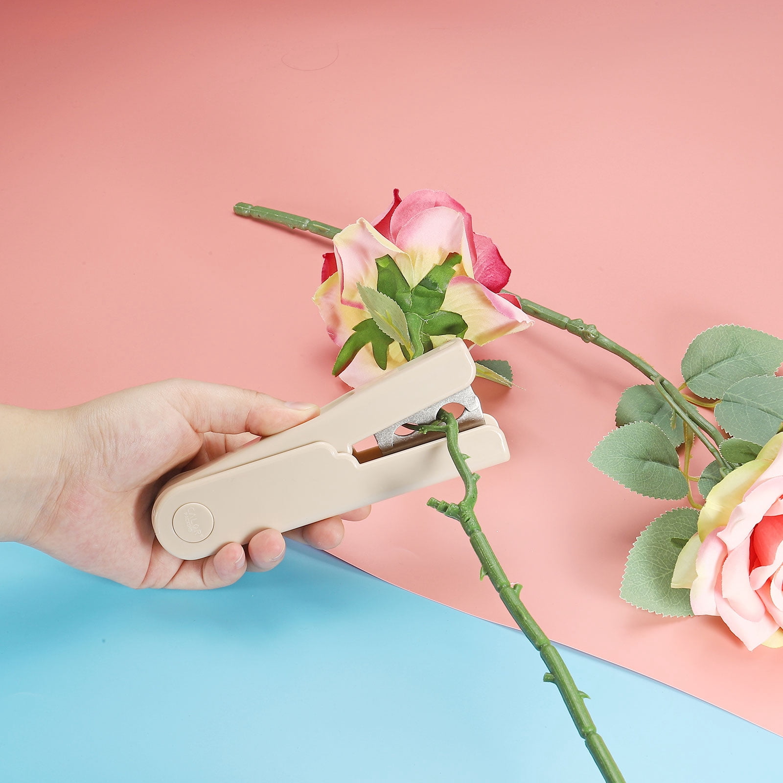 Uxcell Rose Thorn Stripper Tool Thorn Remover Tools Rose Cleaner Leaf Steam Thorn Stripper Tool Black