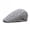 Grey, variant on aturustex Men Cotton Plaid Berets Flat Forward Cap Newsboy Hat Baseball Cap Sun Hat