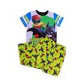 thumbnail image 2 of Pijama LEGO Para Niño de Batman y Robin Into Action Verde Talla 8, 2 of 4
