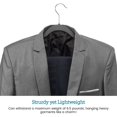 thumbnail image 4 of Non-slip Velvet Hangers - Suit Hangers (10-pack), 4 of 4