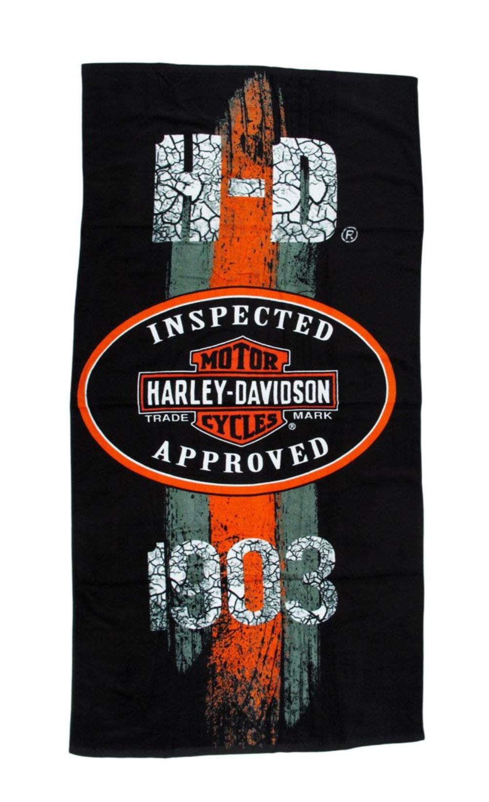 Harley Davidson Trade Mark Towel 