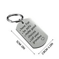thumbnail image 3 of Be Safe, Make Good Choices And Call Your Grandma/Grandpa Keychain, 3 of 5