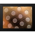 thumbnail image 2 of Grayscale 18x15 Black Modern Framed Museum Art Print Titled - Steel Dots I, 2 of 5