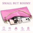 thumbnail image 6 of oscaurt Satin Evening Bag Clutch Purses for Women Formal Handbag Ladies Shoulder Bag Wedding Party Prom Evening Clutch Cocktail Purse, 6 of 7