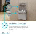 thumbnail image 4 of Elkay LZO8WSLK Station de Remplissage de Bouteilles Filtrée 8GPH avec Refroidisseur ADA Simple Mains, 4 of 5