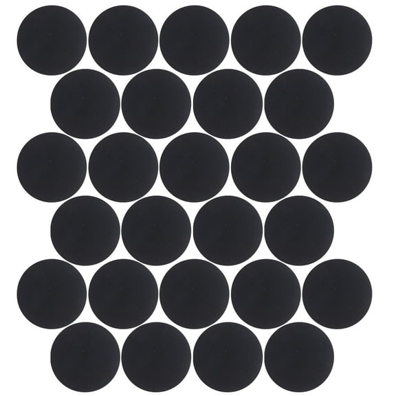 Wave Dot Patch 500 Pcs DIY Materials Sticker Decorate Black Felt Stickers Costume