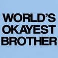 thumbnail image 3 of CafePress - World Okayest Brother Light T Shirt - Men's Classic Graphic T-Shirt, 3 of 4
