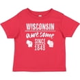 thumbnail image 3 of Inktastic Wisconsin Awesome Since 1848 Boys or Girls Baby T-Shirt, 3 of 5