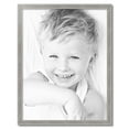 thumbnail image 2 of ArtToFrames 26" x 34" Classic Silver Picture Frame, 26x34 inch Silver Wood Poster Frame (WOM-4926), 2 of 7