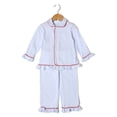 thumbnail image 4 of Ropa para bebés y niños pequeños, conjuntos de pijamas navideños para niños y niñas, ropa de invierno de algodón para las fiestas, pijamas navideños familiares a juego para niños, 4 of 5