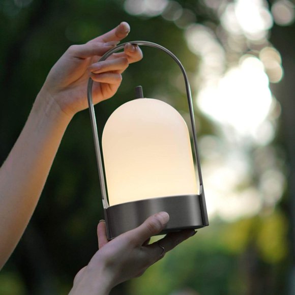 Lamp Tubicen, portátil, LED, impermeable, para exteriores, con batería de 4000 mAh